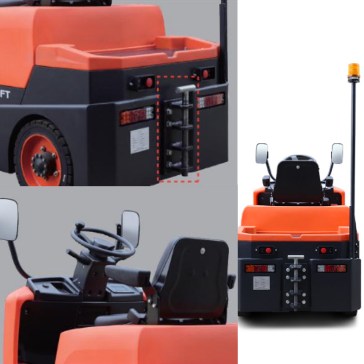 Buy Sit-On Electric Tow Tug in Electric Tugs available at Astrolift NZ